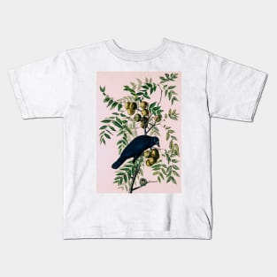 Bird of America  Bird, bird lover, america, beautiful  Public domain painting by John James Audubon Kids T-Shirt
